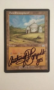 Daru Encampment Onslaught Ed Signed Tony Szczudlo MTG - Picture 1 of 1