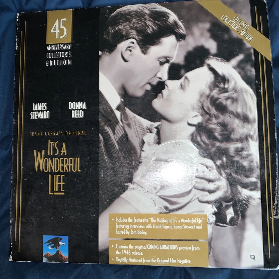 It's a Wonderful Life 45th Anniversary Collector's Edition Laserdisc laser video - Image 1 of 4