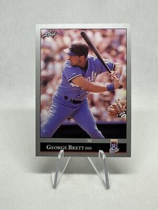 1992 Leaf George Brett #255 Kansas City Royals Baseball Card Very Sharp