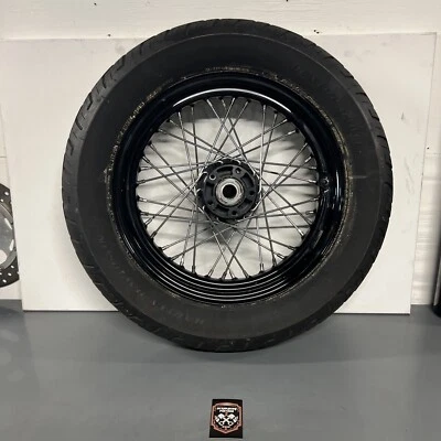 OEM Rear Wheel/Rim tire Spoked 2013 Harley-Davidson Softail Slim FLS - Image 1 of 4