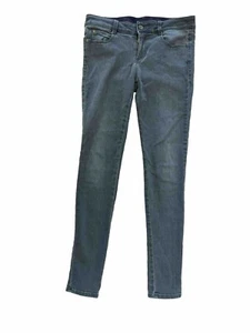 Stella Mccartney Womens Gray Skinny Tapered Ankle Low Rise Denim Jeans Sz 28 /30 - Picture 1 of 5