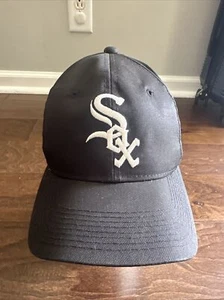 Vintage Chicago White Sox Hat Snapback MLB Baseball Youngan Black Cap - Picture 1 of 9