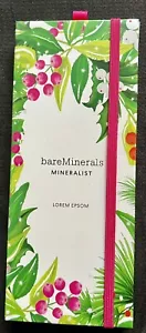 New bareMinerals MINERALIST LOREM EPSOM Eyeshadow Palette - Picture 1 of 5