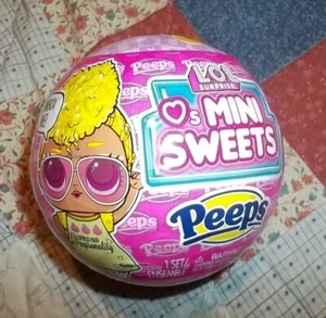 LOL Surprise Loves Mini Dulces Peeps Edición Limitada Muñeca de Pascua 2023 NUEVO - Imagen 1 de 2