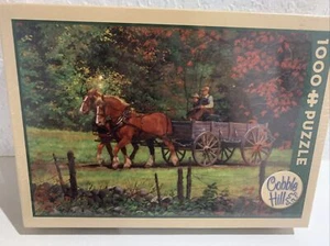 Rompecabezas Autumn Ride Cobble Hill 1000 piezas nuevo y sellado - Imagen 1 de 8