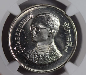 Thailand 1986 10 Baht NGC MS64 6th asian orchid congress NG0834 combine shipping - Picture 1 of 4