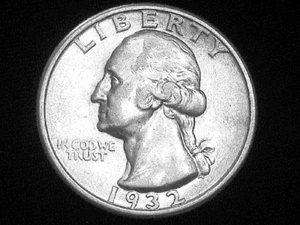 1932 Washington Quarter --- Almost Uncirculated +++ - Picture 1 of 4