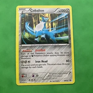 Pokémon JCC Cobalion Blanco y Negro BW72 Black Star Promo Como Nuevo - Imagen 1 de 3