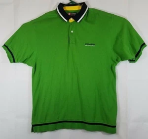 Chaps Ralph Lauren Polo Men's Shirt Large Green/black/white/yellow - Picture 1 of 12