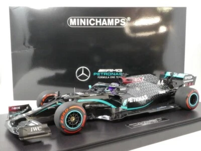 Minichamps Mercedes W11 #44 Hamilton World Champion 2020 Eifel GP 1/12 127201144 - Immagine 1 di 4