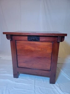 Antique Korean Storage Chest Asian Rice Bin  - Picture 1 of 10