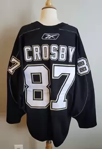 Sydney Crosby #87 NHL Pittsburg Penguins Alternate Captain Trikot Reebok LARGE - Bild 1 von 11