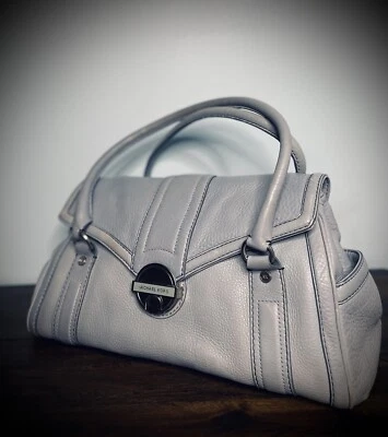 Bolso Michael Kors Westbury Cartera Azul Pálido Gris Guijarro Cuero Foto 1 de 4