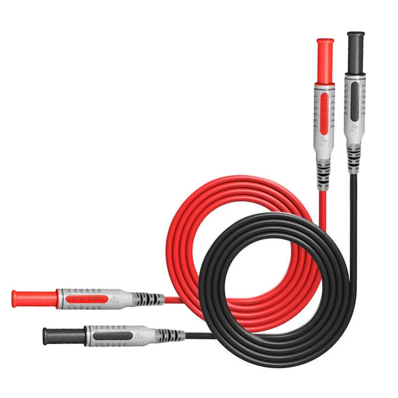 Rt02881 Tenma 72-9350 Test Leads 1.2 Metres With Shrouded 4mm Plugs