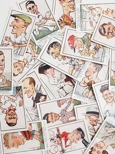 1933 Turf Personalities Cigarette cards Bob Mirams - PICK THE CARDS YOU NEED VGC