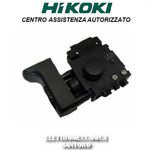 INTERRUTTORE DI RICAMBIO PER TRAPANO ELETTRICO D10VC2 DV16V HITACHI - Imagen 1 de 1