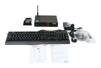 Lenovo ThinkCentre M715q CPU Pro A6-8570E 3.0GHz RAM 4 GB SSD 32GB 10RB000FUS - Image 1 of 4