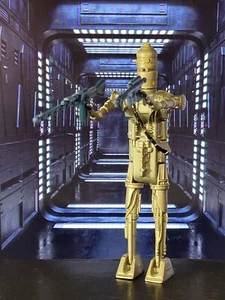 STAR WARS VINTAGE IG-88 YELLOW PAINTINGS 1980 Hollow Eyes RARE KENNER - Bild 1 von 9