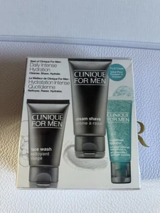 Clinique for Men Daily Intense Hydration Travel Set, Cream Shave & Hydrator - Picture 1 of 7