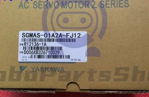 NEW YASKAWA AC SERVO MOTOR SGMAS-01A2A-FJ12 1PCS - Picture 1 of 1