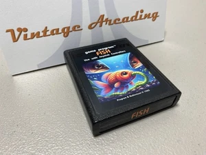 Fish (Atari 2600, 2600+, 7800+) Game Cartridge, NTSC - Picture 1 of 2