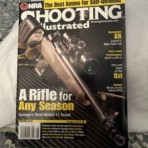 NRA Shooting Illustrated August 2015 Issue - Picture 1 of 1