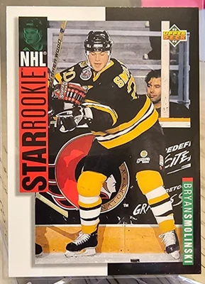 1993-94 Upper Deck Star Rookie Bryan Smolinski #242 Boston Bruins - Image 1 of 2