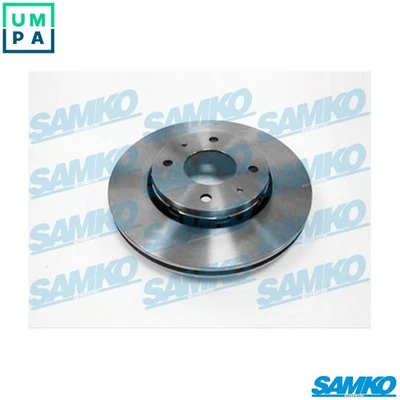 2x BRAKE DISC V1351V FOR MITSUBISHI VOLVO 4G93 1.8L 4G92 1.6L F9Q2/F9Q1 1.9L - Image 1 of 4
