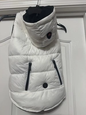 Pajar Pup Quilted Jacket Dog Coat Duke Silver White XL Puffer EUC - Image 1 of 4