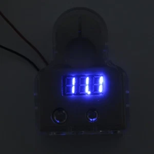 Car Battery Terminal Connectors Kit With Digital Voltmeter Display Stardand 0/4 - Picture 1 of 12