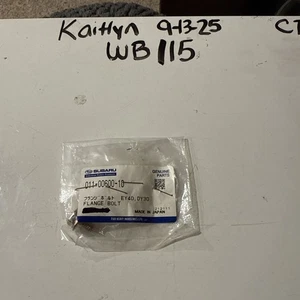 Pieza original Subaru # 011-00600-20 TORNILLO BRIDA - Imagen 1 de 5