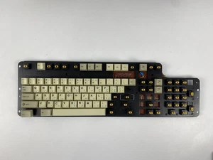 Vintage Omron kb5161R keyboard Omron Amber Yellow Switches - Zdjęcie 1 z 13