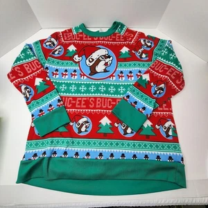 Buc-ees rot-grün hässlicher Weihnachtspullover 3XL Eat Here Get Gas UNISEX festlich - Bild 1 von 14
