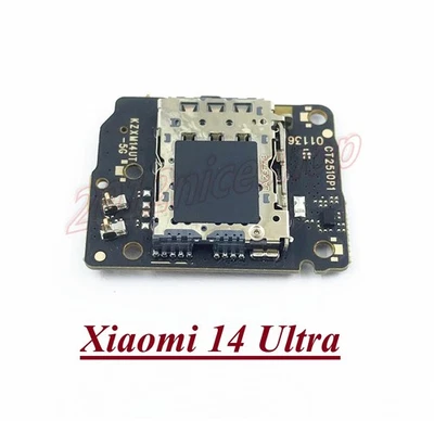 New OEM Sim Card Holder Reader Mic Board For Xiaomi 14 Ultra / MI-14 Ultra - Image 1 of 4