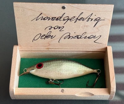 Original Peter Biedron Wobbler 7,5 cm !!! Schaufel - Wobbler - handmade - Bild 1 von 4