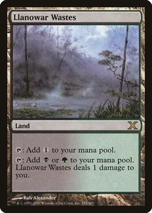 MTG LLANOWAR WASTES PLAYED - DISTESE DI LLANOWAR - X - MAGIC - Picture 1 of 1