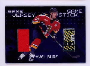 1999-00 In The Game BAP Jersey Stick Pavel Bure Game Worn #JS-10 HOF - Picture 1 of 2
