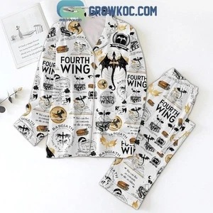 Fourth Wing Revolution Fly Or Die Polyester Pyjama Set - Bild 1 von 6