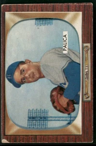 1955 Bowman #195a Erv Palica sehr guter Zustand - Bild 1 von 2