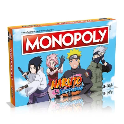 Naruto Monopoly Board Game - Image 1 of 4