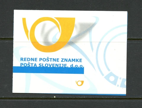 Q946   Slovenia  2004   Posthorns   COMPLETE BOOKLET   MNH Cover