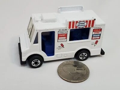 Camión de helados Hot Wheels Good Humor 1983 de colección-con Blue Ice Cream Man-Malasia Foto 1 de 4