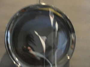 MIKASA OPUS BLACK PARTY SERVICE TRAY 14 3/8" - Picture 1 of 4