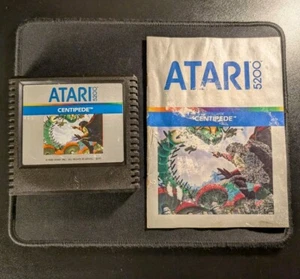 Centipede (Atari 5200, 1982) Gioco e Manuale | Testato | Autentico - Foto 1 di 9