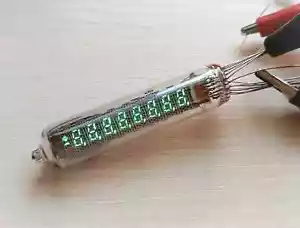 12 Stück IV-21 NEU NOS NIXIE RÖHREN FÜR UHR / GETESTET / 100% funktionsfähig nie benutzt - Bild 1 von 4