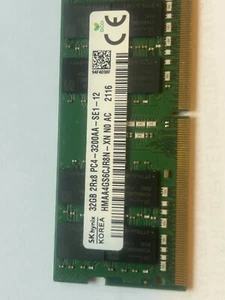 32GB 2RX8 PC4-3200aa hynix Laptop Memory DDR4 260 Pin - Picture 1 of 1