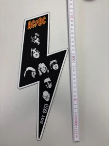 AC/DC Patch (M169) Angus Mal Phil Brian Cliff flash 30 cm ungebraucht Neu - Bild 1 von 1