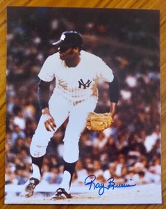 RAY BURRIS auto signed autograph 8x10 photo New York Yankees 1979 - Picture 1 of 1
