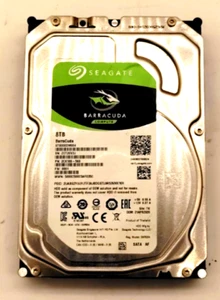 SEAGATE BARRACUDA 8TB 5.4K 6Gbps 3.5" SATA HDD ST8000DM004 - Picture 1 of 6