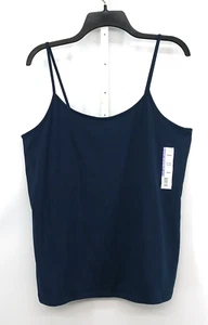 Time and Tru Shirt Womens Size XXL Dark Blue Scoop Neck Cami Top - Picture 1 of 5